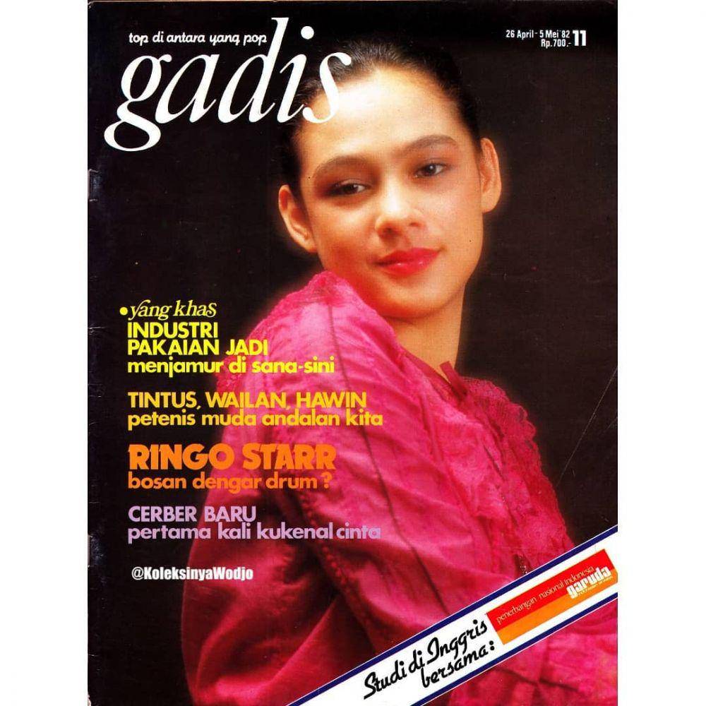 potret artis di sampul majalah jadul (instagram.com/koleksinyawodjo)