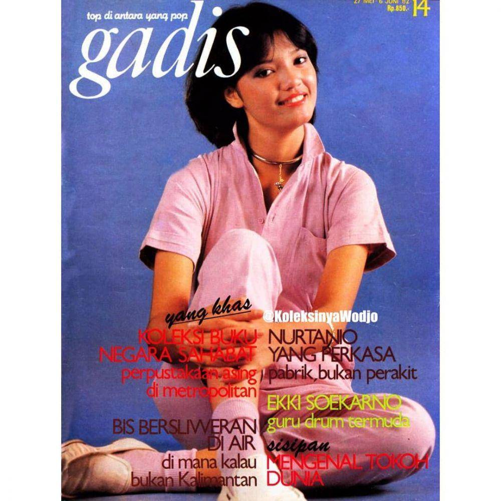 potret artis di sampul majalah jadul (instagram.com/koleksinyawodjo)