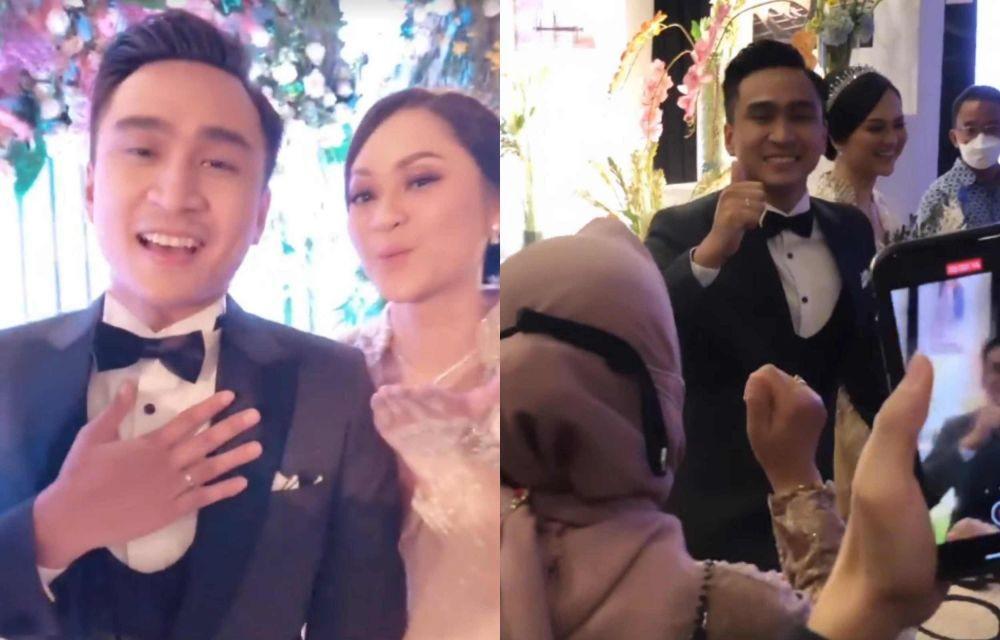 9 Potret Resepsi Pernikahan Lutfi Agizal dan Nadya Indry, Mewah!