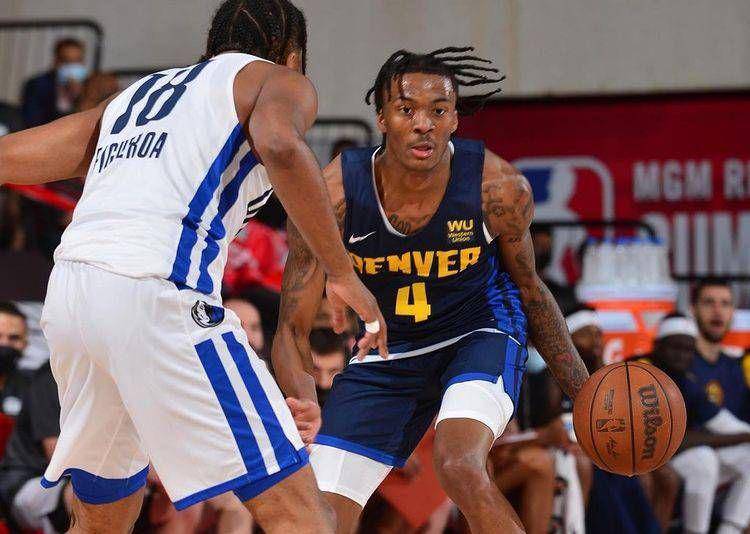 Bones Hyland di NBA Summer League (instagram.com/brainiachoops)