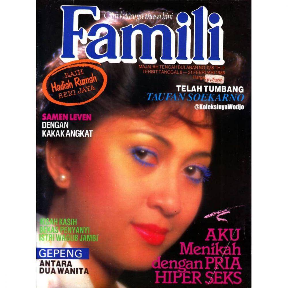 potret artis di sampul majalah jadul (instagram.com/koleksinyawodjo)