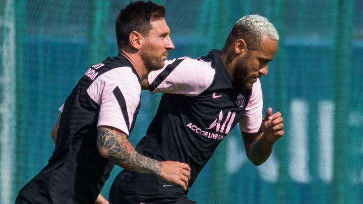 potret Lionel Messi dan Neymar (en.as.com)