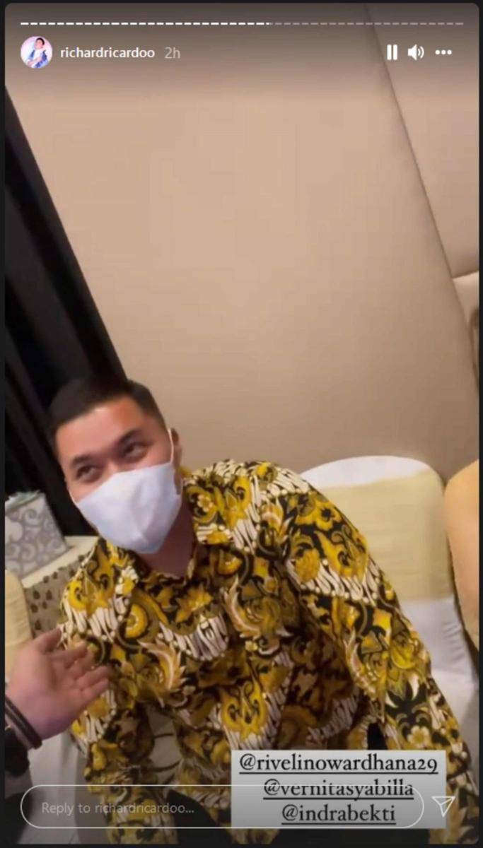 Tamu undangan akad dan resepsi Lutfi Agizal (Instagram.com/richardricardoo/)