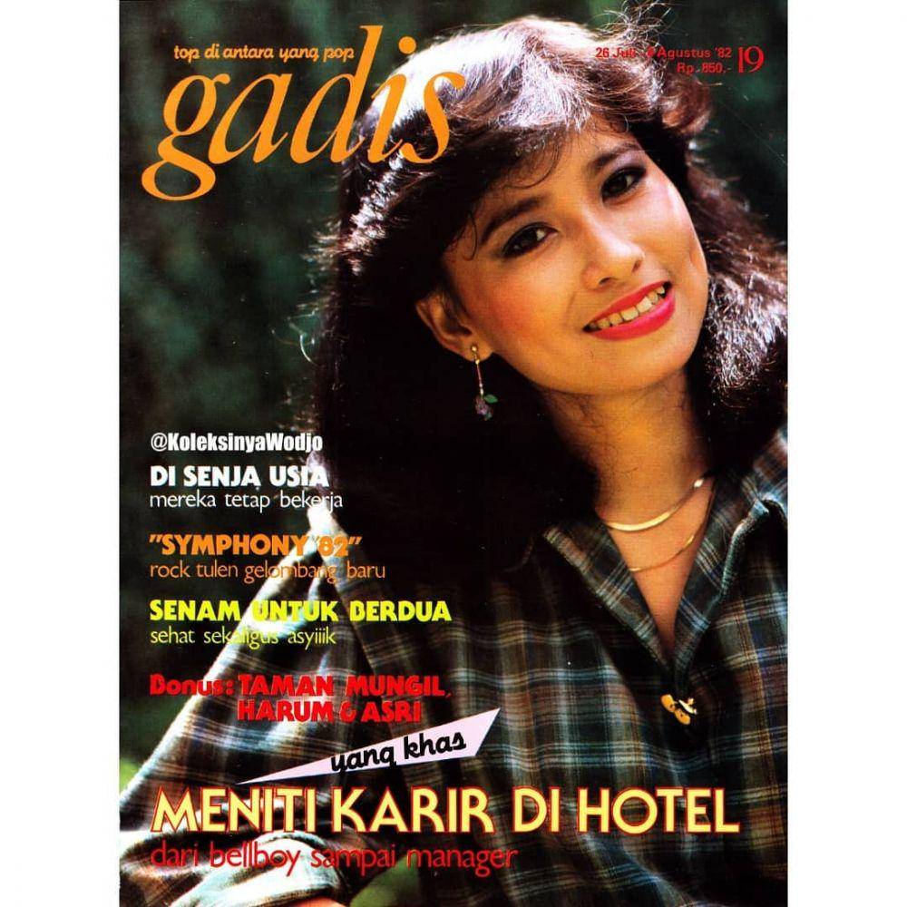 potret artis di sampul majalah jadul (instagram.com/koleksinyawodjo)