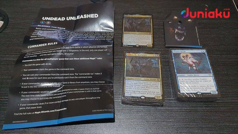 MTG Innistrad Midnight Hunt Undead Unleashed Commander. duniaku.com/Adhitya Daniel