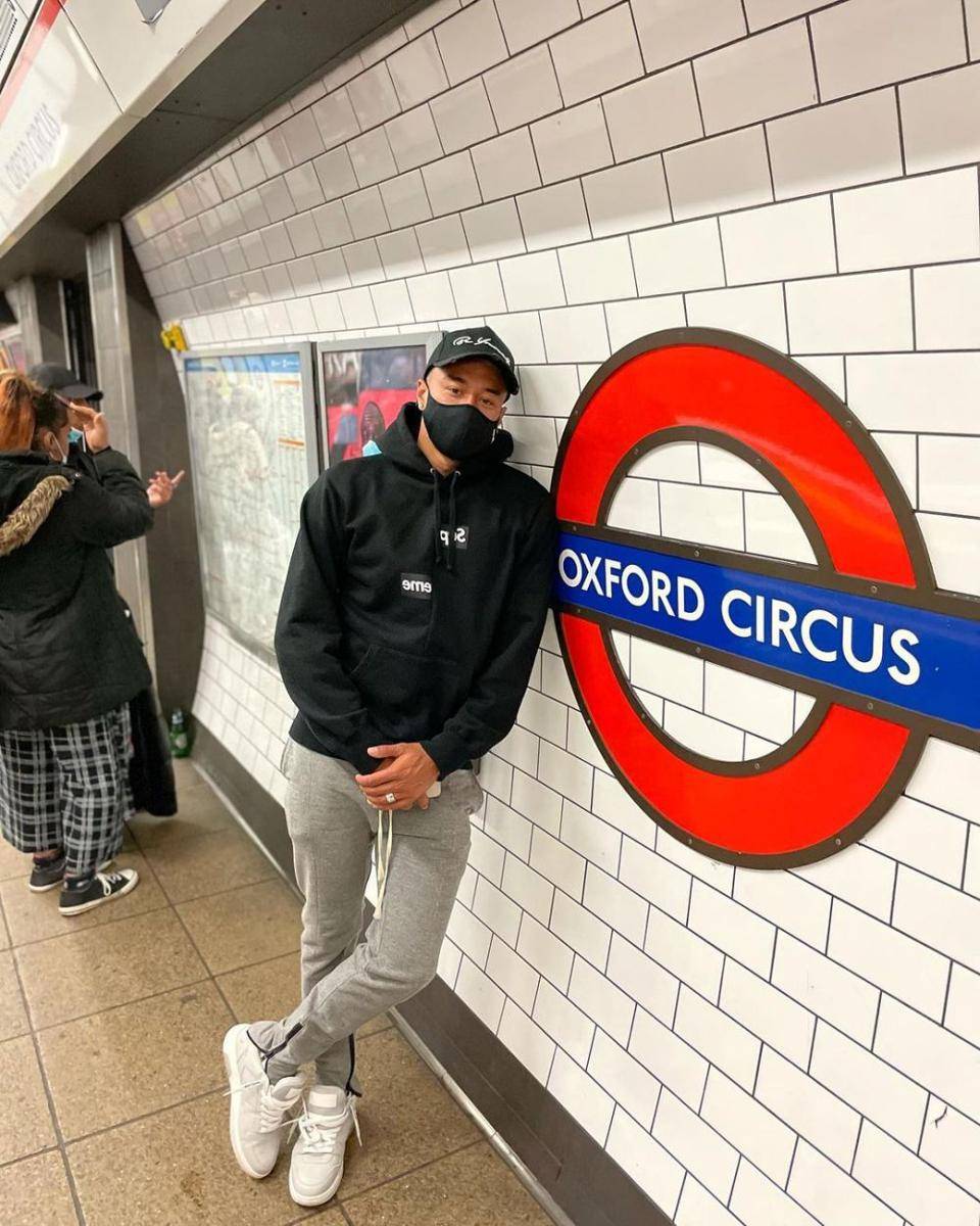 Gaya busana Jesse Lingard (instagram.com/jesselingard)