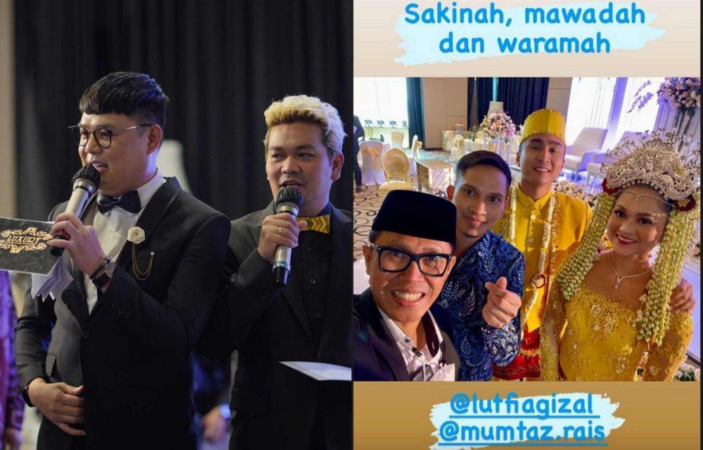 9 Potret Tamu Artis di Pernikahan Lutfi Agizal dan Nadya Indry