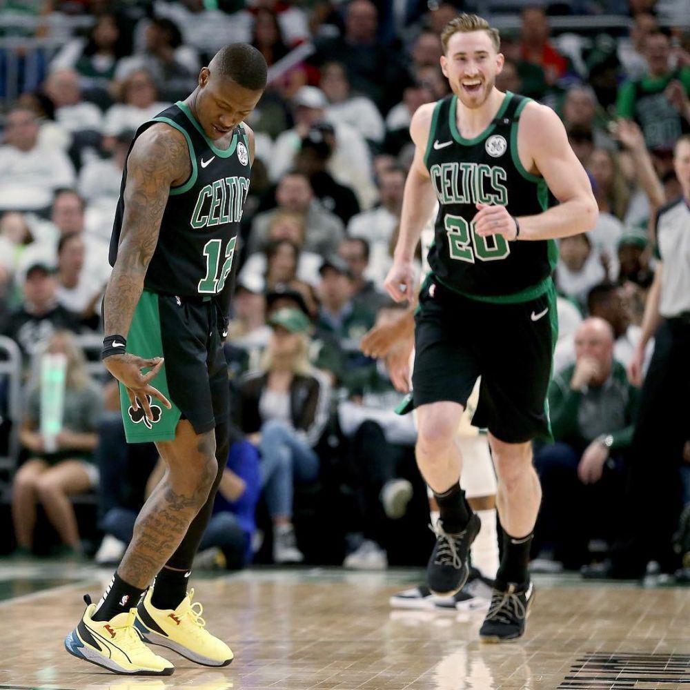 Gordon Hayward dan Terry Rozier (instagram.com/gordonhayward)