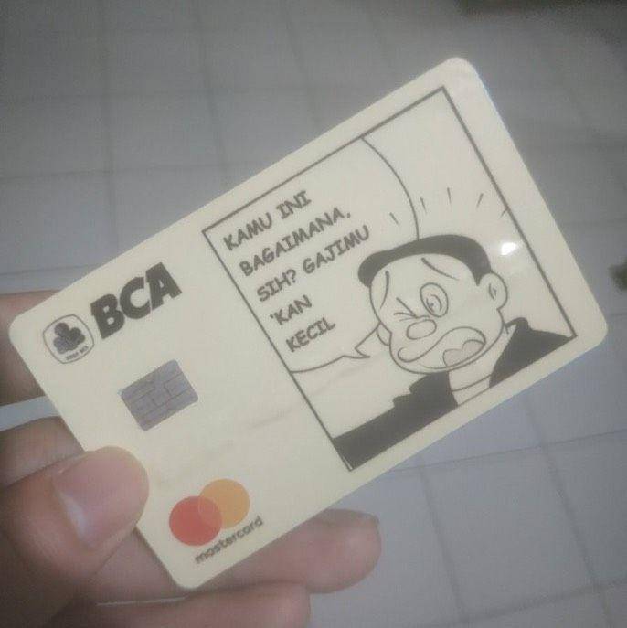 kartu ATM kocak (twitter.com/fahmy_ferdy)