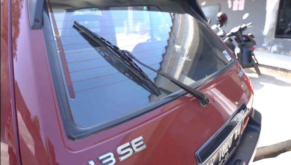 Tampang belakang Toyota Starlet (youtube.com/Ridwan Hanif Rahmadi)