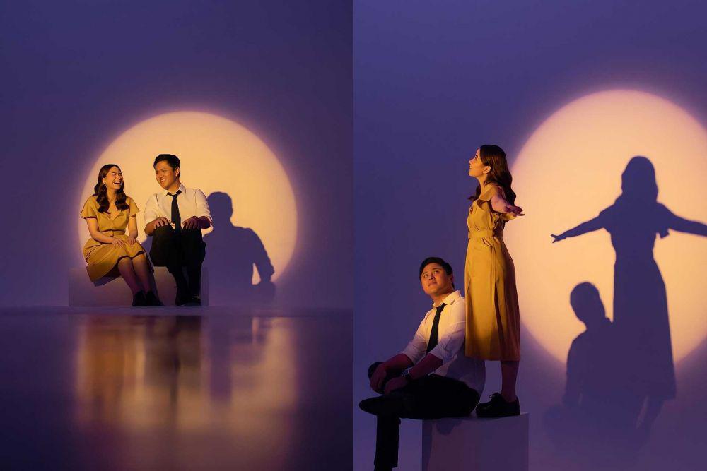 Bertema La La Land, 10 Potret Prewed Ashilla Eks Blink dan Kekasih