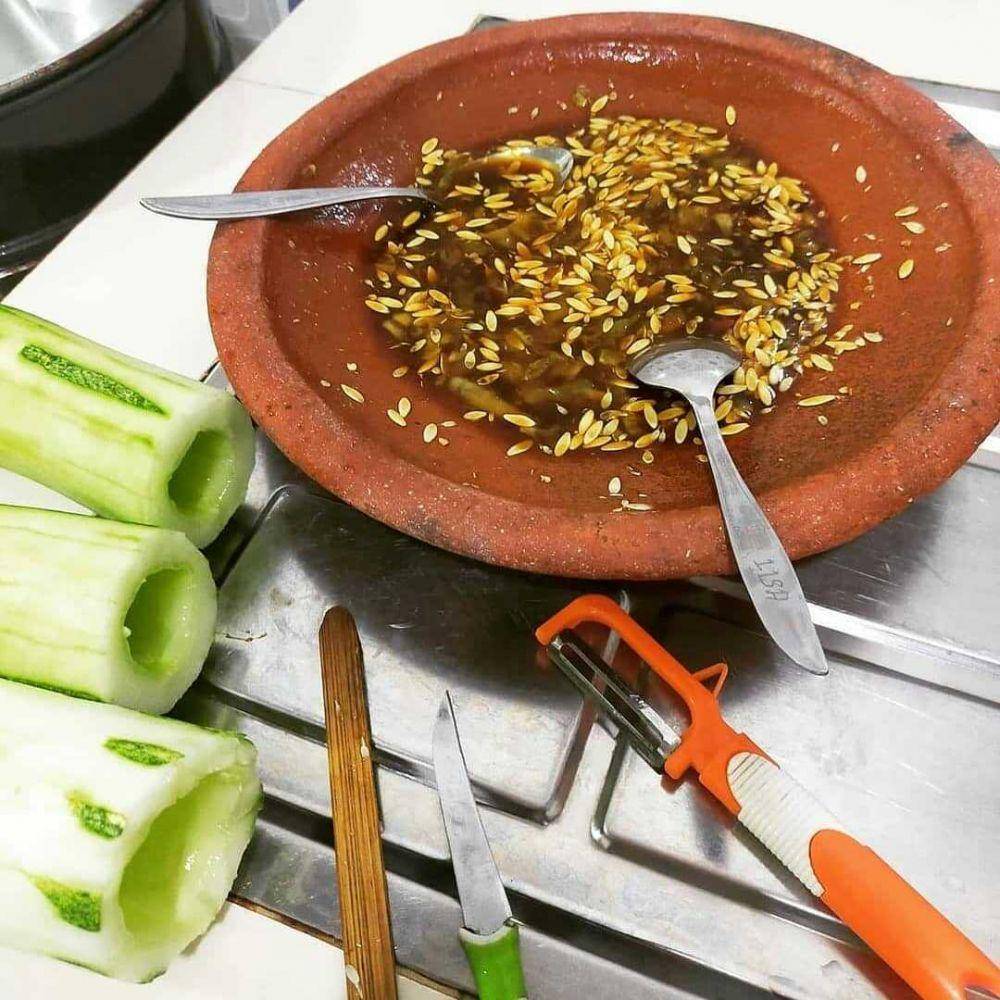 ilustrasi hidangan rujak corek (instagram.com/kulineranmadura)