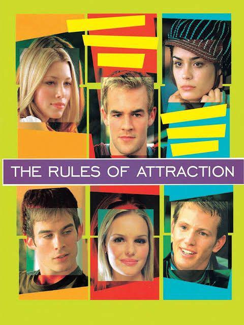 poster film "The Rules of Attraction" (dok. Lions Gate Films/The Rules of Attraction)