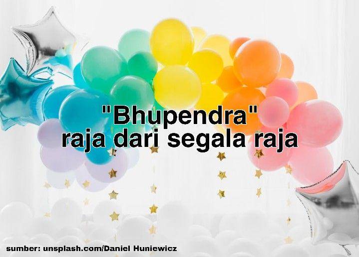 nama anak laki-laki sansekerta arti raja (Dok. Pribadi/T y a s)