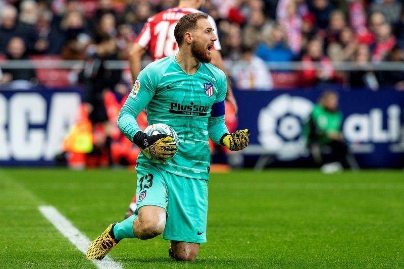 potret Jan Oblak bersama Atletico Madrid (football-espana.net)