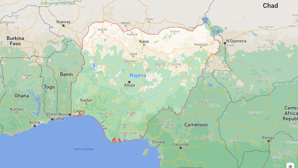 Wilayah negara Nigeria (dok. Google Maps)
