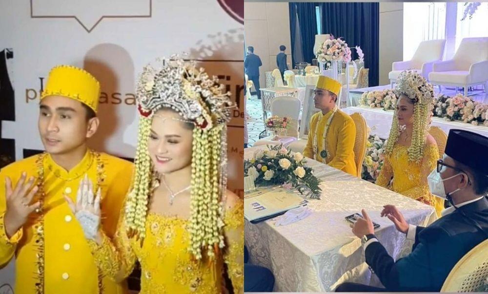 9 Dekorasi Pernikahan Lutfi Agizal, Mewah Berkonsep White Wedding