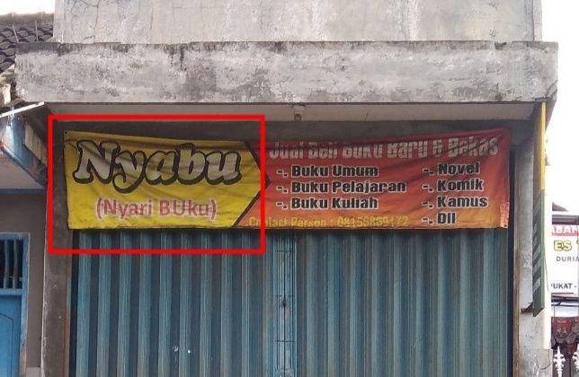 singkatan lucu nama warung (twitter.com/txtdariwarung)
