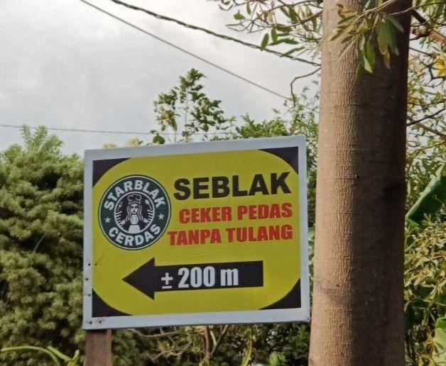 singkatan lucu nama warung (instagram.com/pesanlucuindonesia)