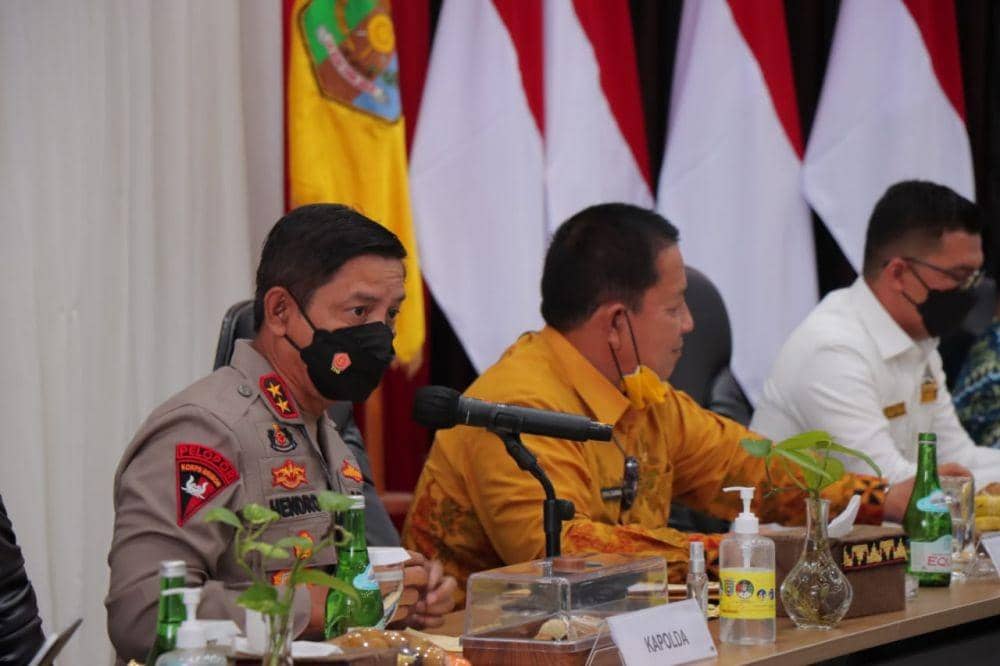 Capaian vaksinasi COVID-19 di Provinsi Lampung sampai 6 Oktober 2021 untuk dosis pertama sebesar 24,5 persen. (IDN Times/Istimewa).