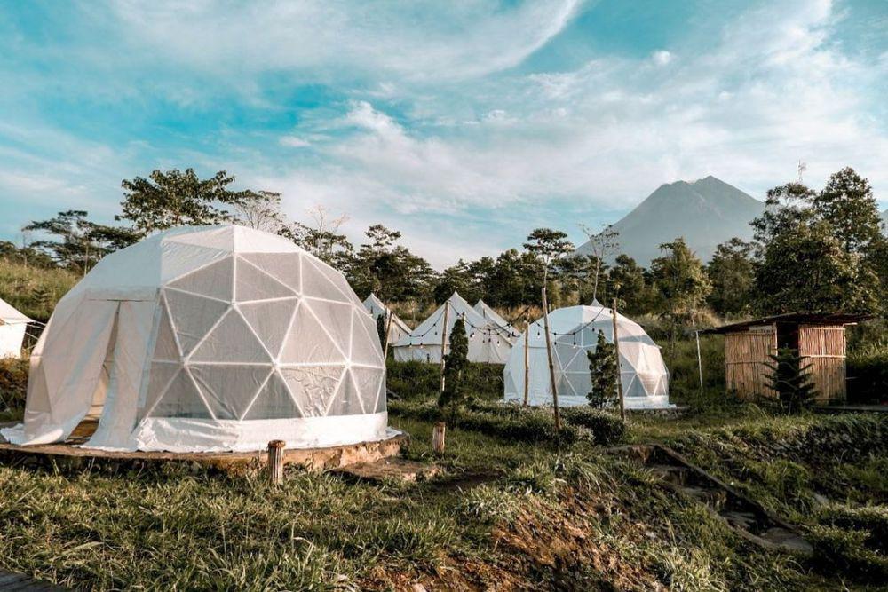 6 Tempat Glamping Kaliurang Yogyakarta yang Hawanya Adem