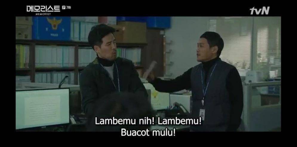 subtitle drakor bahasa gaul (twitter.com/yeppeosseoeo)