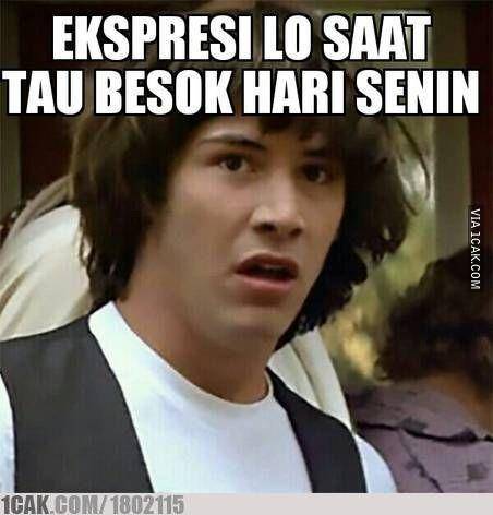 meme ketemu hari Senin (1cak.com)
