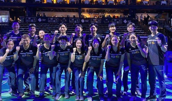 tim badminton Korea Selatan (instagram.com/badmintonkorea_official)