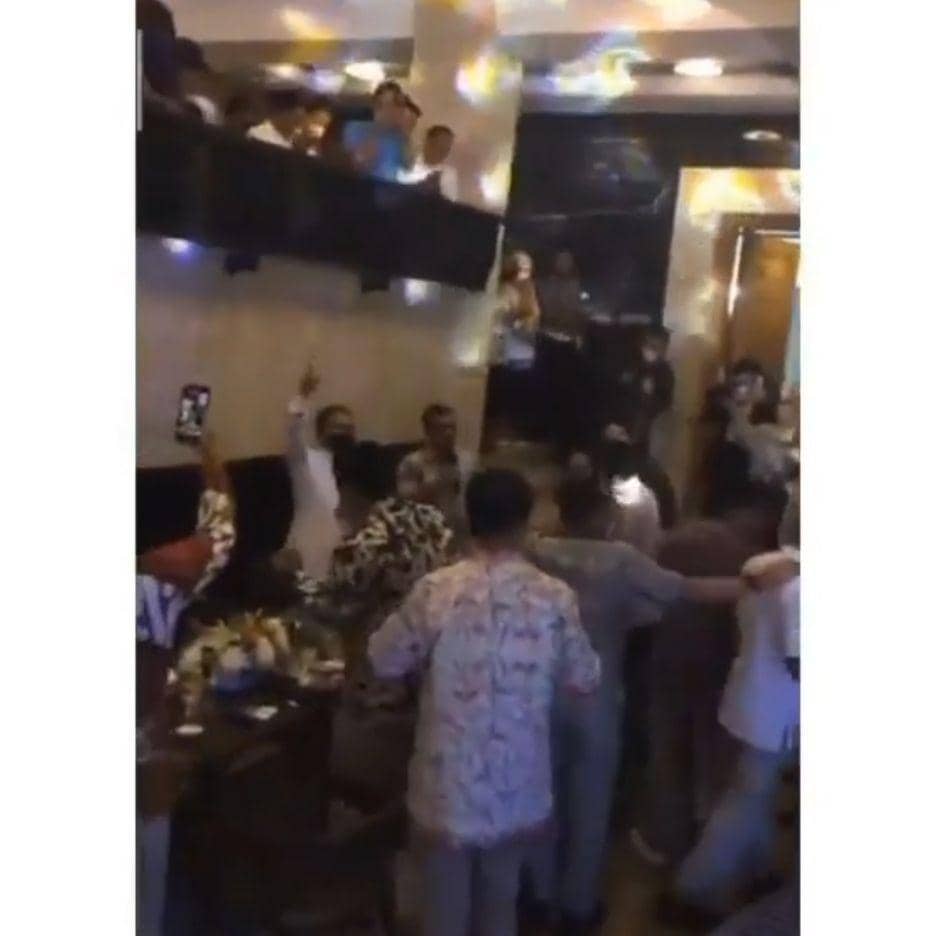 Video joget-joget di kediaman Wali Kota Makassar, Moh Ramdhan Pomanto. Tangkapan layar