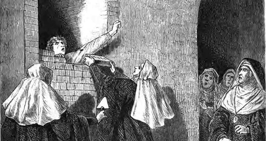 ilustrasi praktik immurement (Wikimedia Commons/Moritz Bermann)