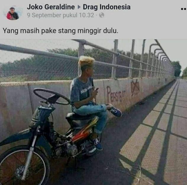 hasil kreasi nyeleneh (facebook.com/jokogeraldine)