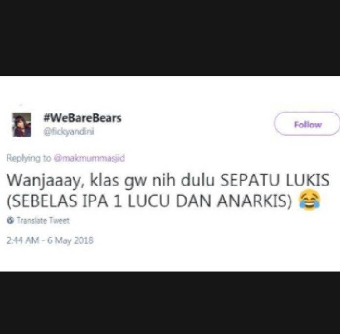 singkatan lucu zaman sekolah (twitter.com/webarebears)