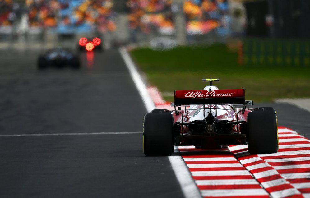 tampak belakang mobil Alfa Romeo C41 (formula1.com)