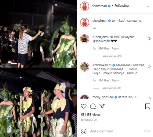 Postingan Instagram Soimah (instagram.com/showimah)