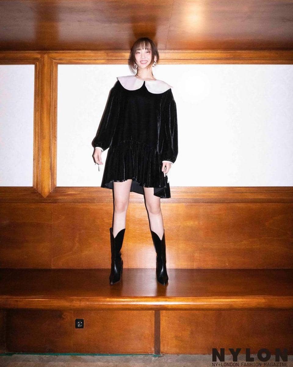 Jin Ki Joo di Pemotretan Majalah Nylon (instagram.com/jinkijoo)