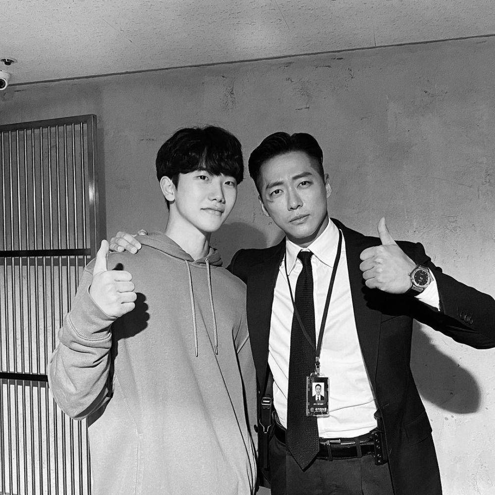 Ahn Ji Ho bersama Nam Goongmin (instagram.com/an___jiho)