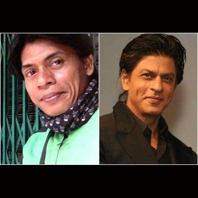 driver ojek online mirip artis (instagram.com/memecomic.id)