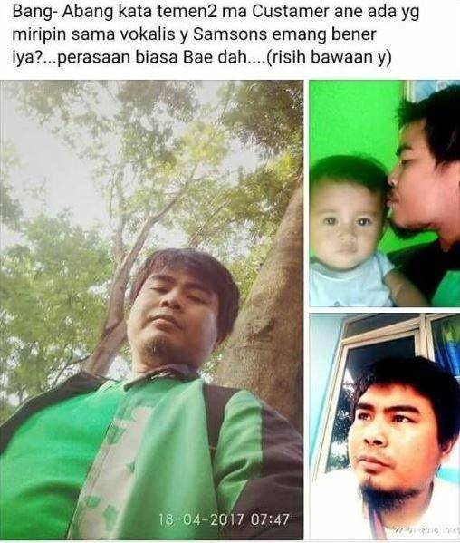 driver ojek online mirip artis (instagram.com/dramaojol.id)
