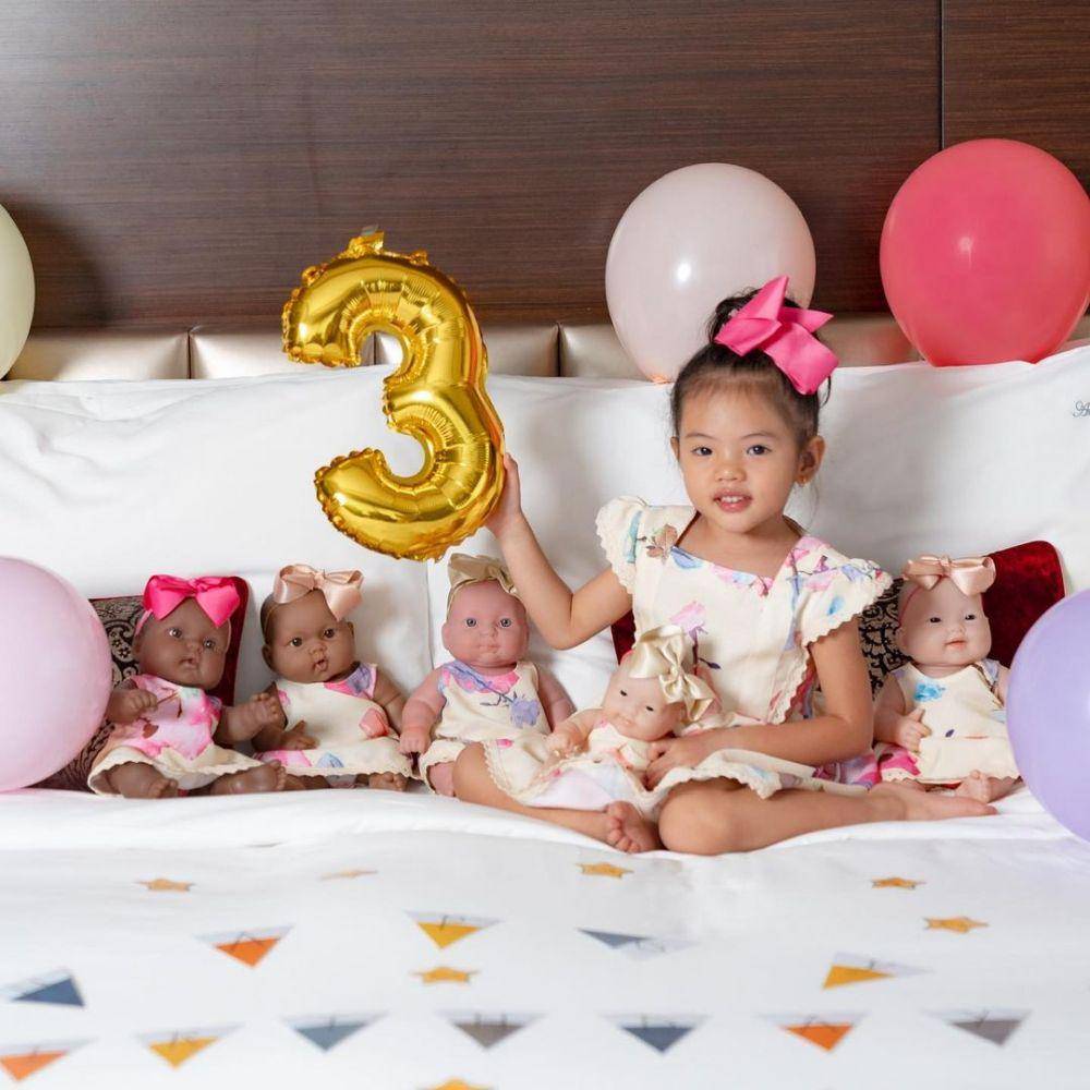 potret perayaan ultah Amaira anak Farah Quinn (instagram.com/farahquinnofficial)