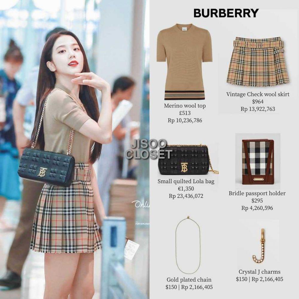 harga tas Jisoo BLACKPINK (instagram.com/jisoocloset)
