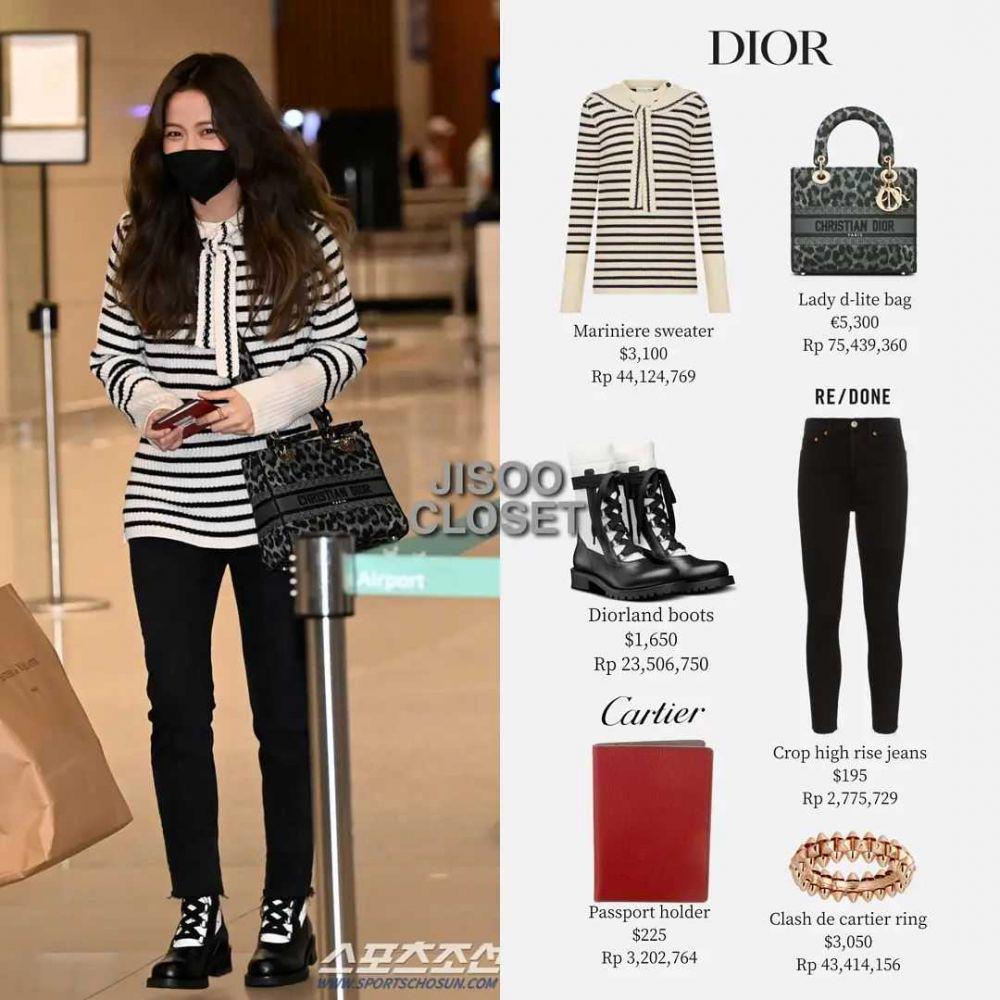 harga tas Jisoo BLACKPINK (instagram.com/jisoocloset)