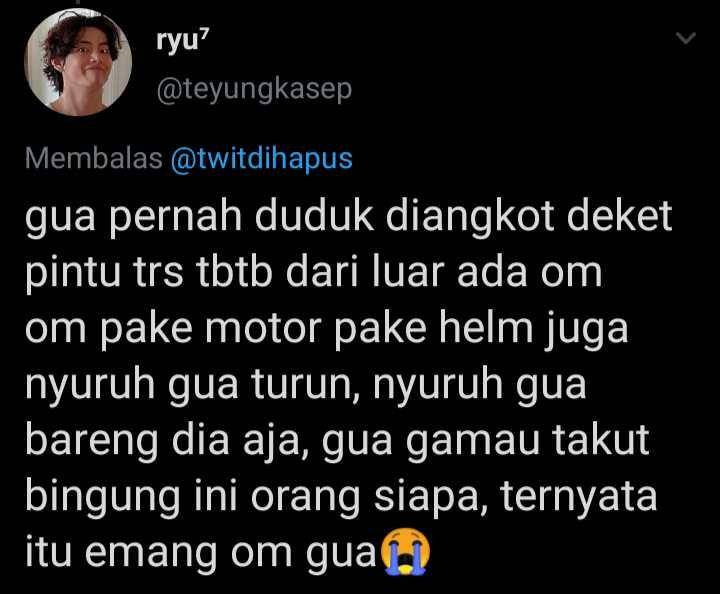 kejadian lucu di angkot (twitter.com/teyungkasep)