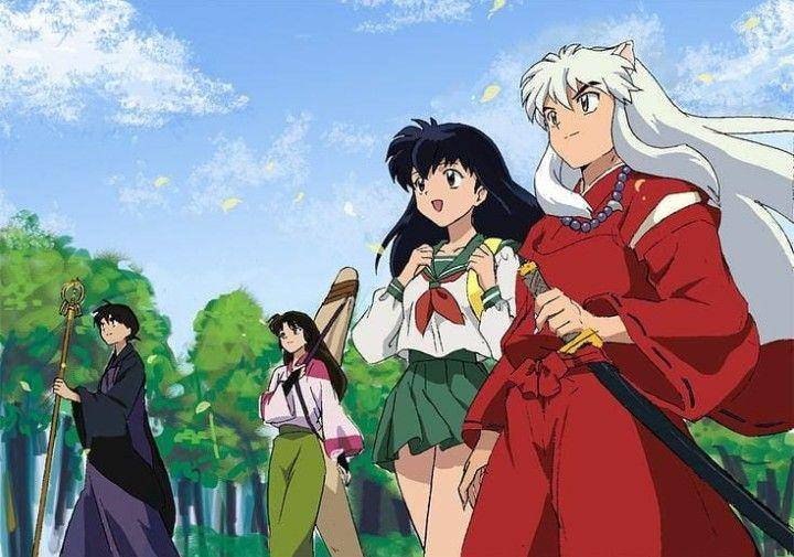 karakter di animasi Inuyasha (dok. NNS/Inuyasha)