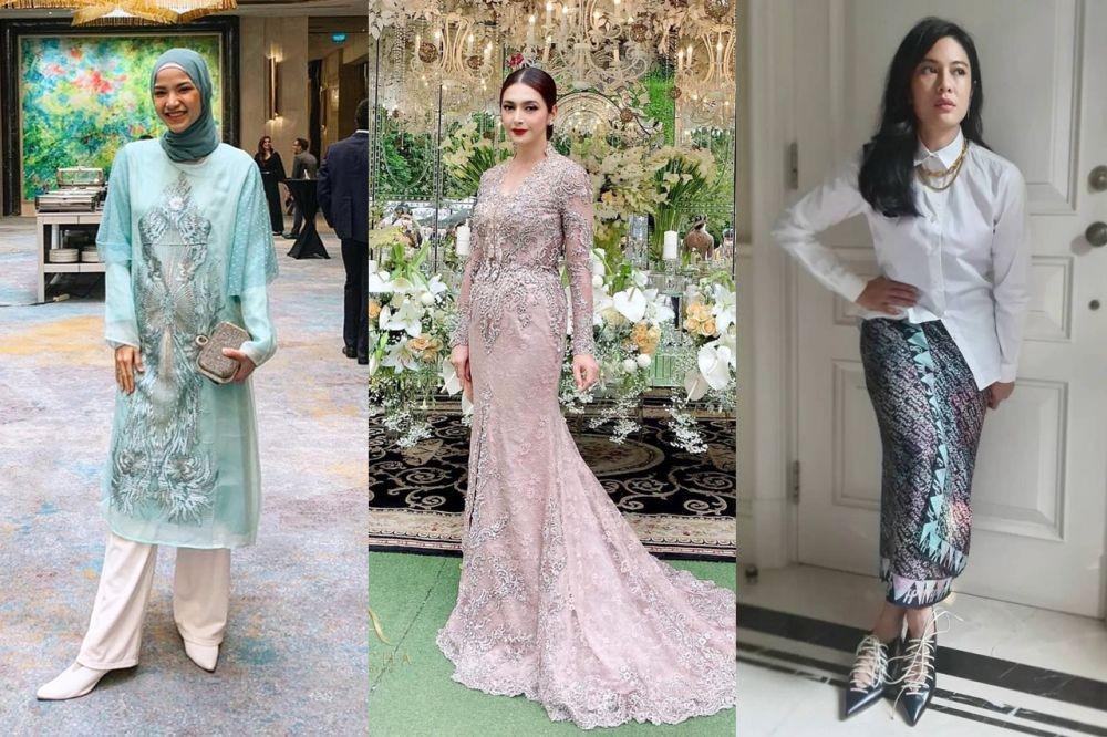 10 Gaya Kondangan Artis Jebolan GADIS Sampul, Memukau Setiap Tamu