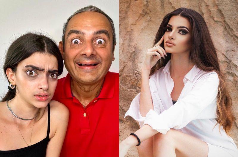 10 Potret Fabiola Baglieri, Seleb TikTok yang Dikira Anak Mr Bean