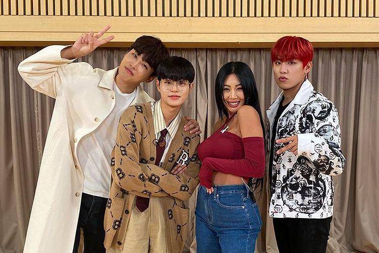 AB6IX sebagai bintang tamu Jessi's Showterview (instagram.com/jessishow_official)