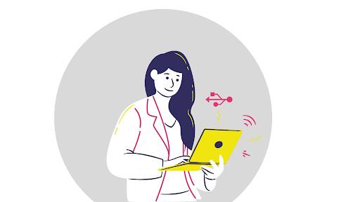 Ilustrasi fitur pada laptop (Dok. ceklist.id)