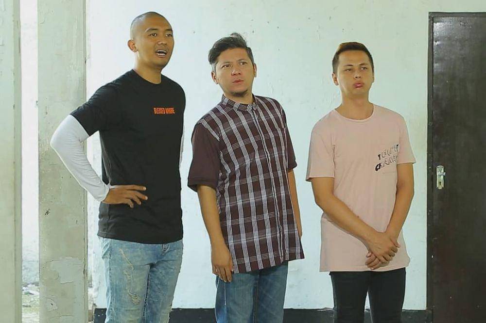 Uus, Gading Marten, dan Andhika Pratama (instagram.com/3semprul_)