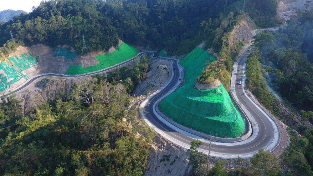 Proyek Rekonstruksi dan Penanganan Lereng Tawaeli  - Nupabomba - Kebonkopi Toboli Ill (MYC). (dok.  PT Istaka Karya (Persero))