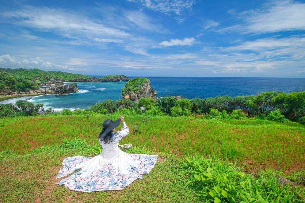 Potret Pantai Jungwok (instagram.com/yayukjuminten)